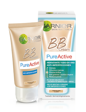 ¡Gustate cómo eres! La nueva campaña de Garnier #PureActive bb pure garnier
