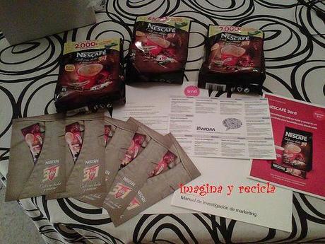 Nescafé 3 en 1 llego mi nescafe