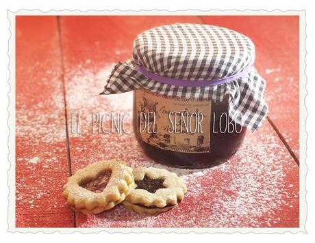 Galletas linzer para un San Valentín en Oz