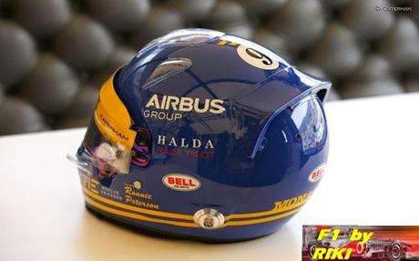 CASCOS ESPECIALES PARA EL GP DE MONACO 2014 CASCOS ESPECIALES PARA EL GP DE MONACO 2014