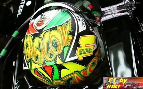 CASCOS ESPECIALES PARA EL GP DE MONACO 2014 CASCOS ESPECIALES PARA EL GP DE MONACO 2014