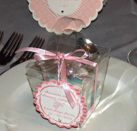 Primera Comunión de Estela recuerdo de primera comunión