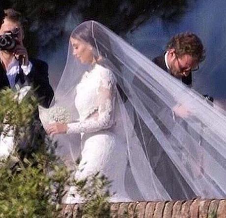 Vestido de novia Kim Kardashian boda