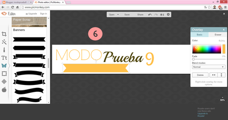 #14 Crear cabecera para el blog con picmonkey