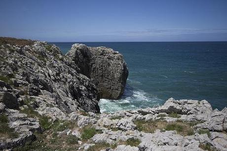 Playa de Gulpiyuri, Asturias