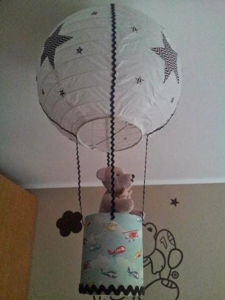 DIY, Lámpara infantil para Mateo.