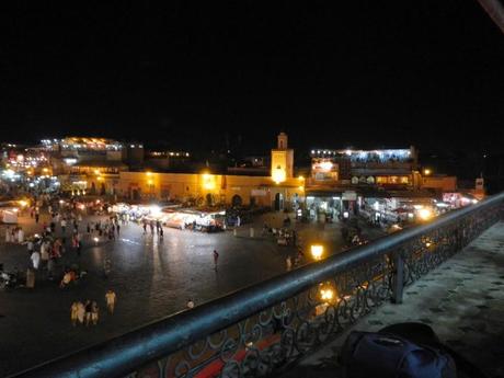Plaza de Jamaa al-Fna de Marrakech (Marruecos)