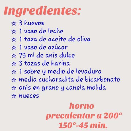 He hecho bizcocho He hecho bizcocho