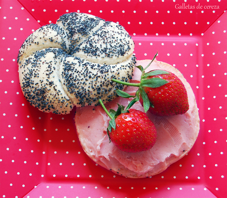 Mantequilla aromatizada con fresa Mantequilla aromatizada con fresa