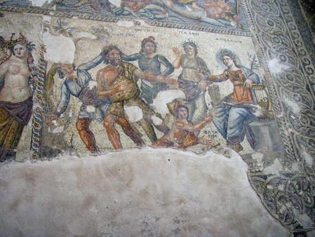 Chipre - Pafos - Mosaico de la casa de Aion