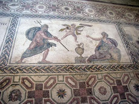 Chipre - Pafos - Mosaico de la casa de Dionisos