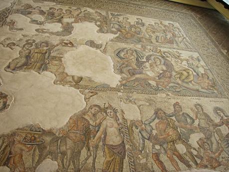 Chipre - Pafos - Mosaico de la casa de Aion