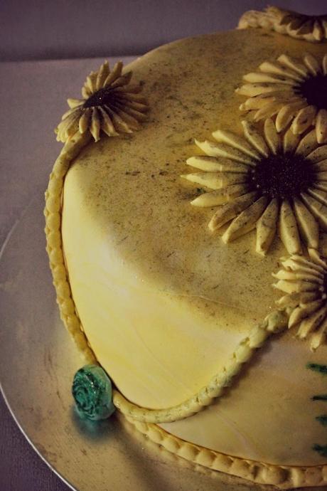 LAYER CAKE DE GIRASOLES LAYER CAKE DE GIRASOLES