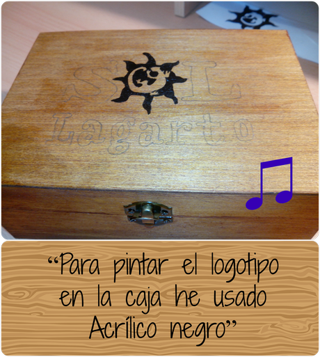 Decorando una caja de madera Decorando una caja de madera