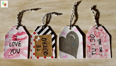 DIY Tarjetas para regalos de San Valentin DIY Tarjetas para regalos de San Valentin