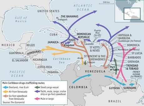 Venezuela en el círculo del narcotráfico