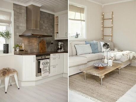 Como mezclar madera y blanco con encanto y estilo nórdico Como mezclar madera y blanco con encanto y estilo nórdico