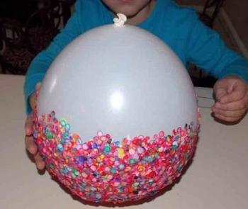 Cómo hacer un cuenco con confeti Cómo hacer un cuenco con confeti