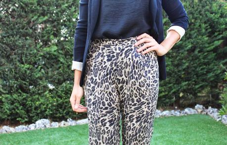 Black on leopard Black on leopard