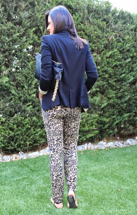 Black on leopard Black on leopard