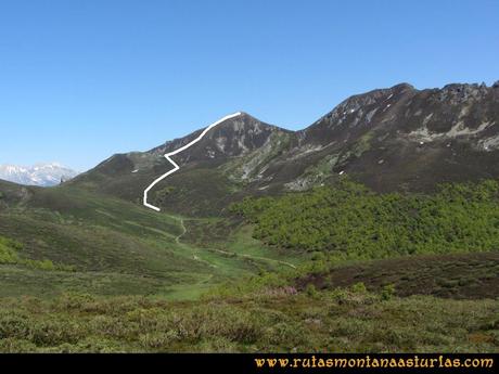 Transcantábrica Tarna-Ponga: De camino al pico Pozúa.