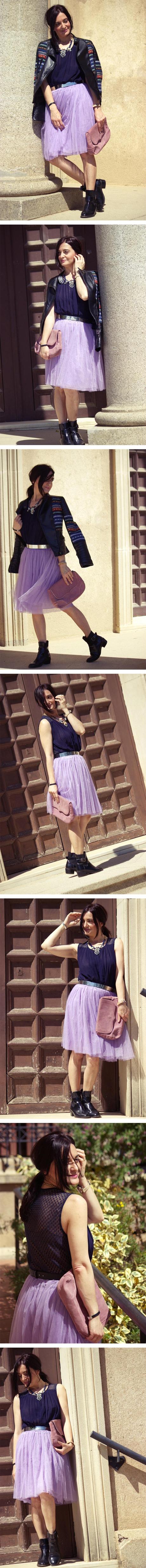 Con Falda de tul Con Falda de tul