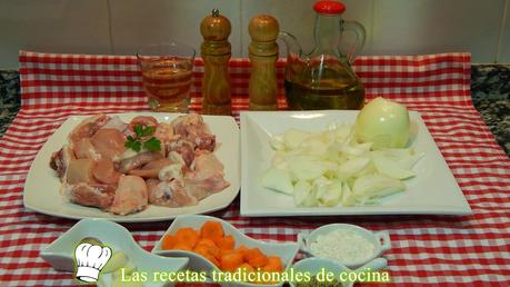 Pollo con salsa de cebolla receta fácil Receta fácil de pollo con salsa de cebolla