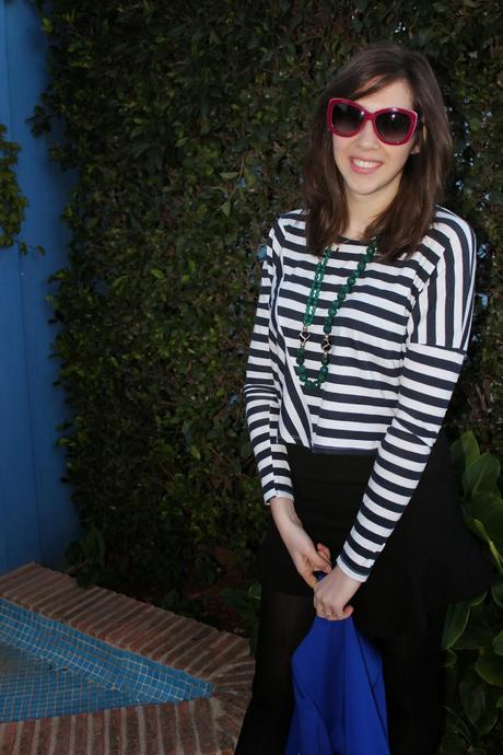 Ruffles and blue Ruffles and blue