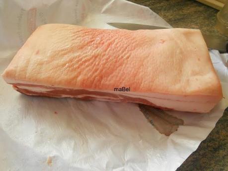 Pancetta glaseada a baja temperatura Pancetta glaseada a baja temperatura