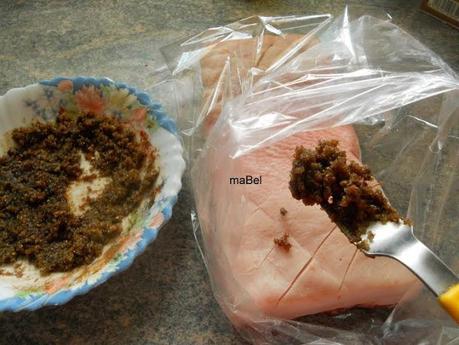 Pancetta glaseada a baja temperatura Pancetta glaseada a baja temperatura