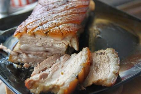 Pancetta glaseada a baja temperatura Pancetta glaseada a baja temperatura