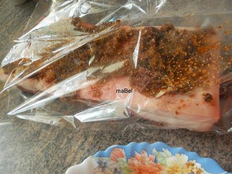 Pancetta glaseada a baja temperatura Pancetta glaseada a baja temperatura