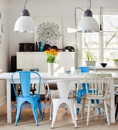 Un mix de sillas Un mix de sillas