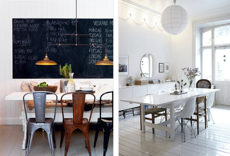 Un mix de sillas Un mix de sillas