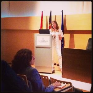 IV Actualización Teórico-práctica en Salud Mental Infanto-Juvenil en Son Espases Cazada en plena ponencia por @jurraga gracias por la foto