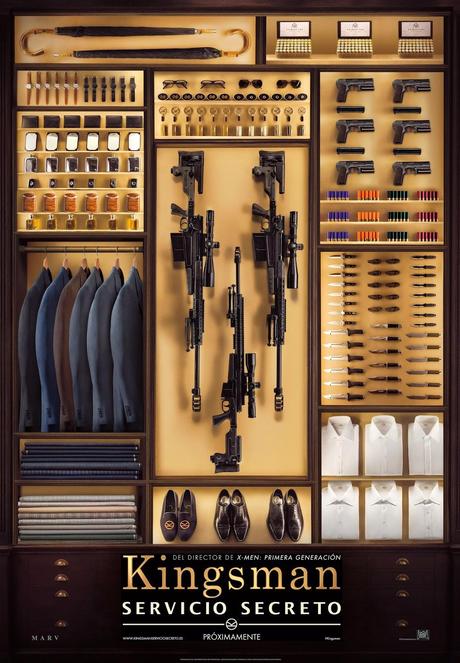 PRIMER PÓSTER PARA ESPAÑA DE “KINGSMAN: SERVICIO SECRETO”