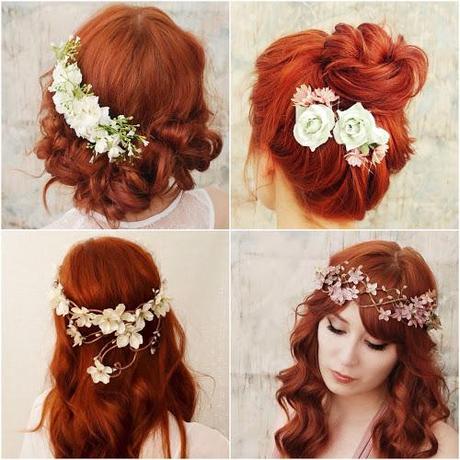 Recogidos y peinados de novia con flores naturales Recogidos y peinados de novia con flores naturales
