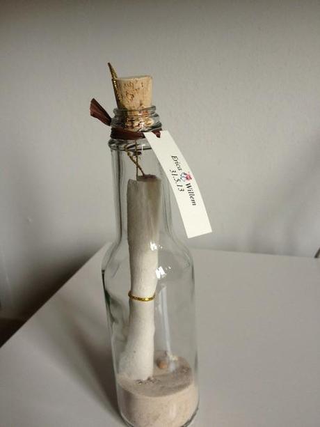 Mensaje en una Botella libros de firmas originales y diferentes mensajes en una botella para bodas