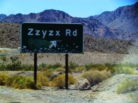 Zzyzx. California. USA Zzyzx. California. USA