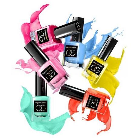 Lacas de uñas Organic Glam (presentación para blogueras) Lacas de uñas Organic Glam