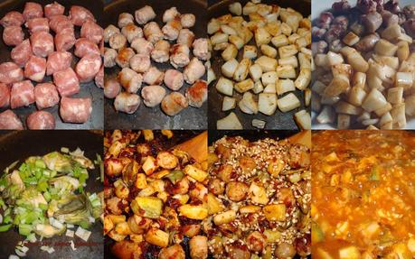 Arroz oscuro con sepia y alcachofas (Arròs fosc) Arroz oscuro con sepia y alcachofas (Arròs fosc)