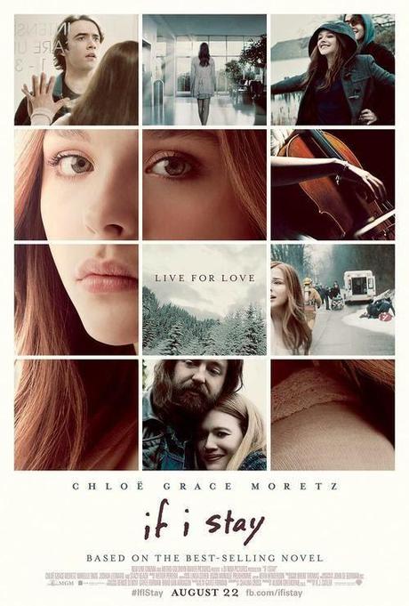 Póster oficial de If I Stay la película, protagonizada por Chloe Moretz