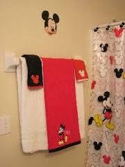 Decoración de baños con Mickey Mouse
