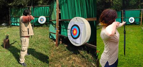 Láser combat en el bosque, quads y tiro con arco cerca de Barcelona Am I Katniss Everdeen??
