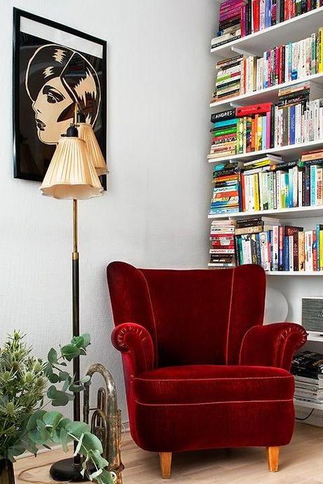 Inspiración de fin de semana: Un sillón y una lámpara