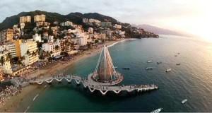 Caminos turísticos de Jalisco Muelle Playa de los Muertos. P. Vallarta. P. Aurelio López Rocha. F.