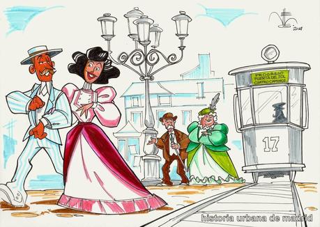 Coplas del domingo: En el tranvía Coplas del domingo: En el tranvía