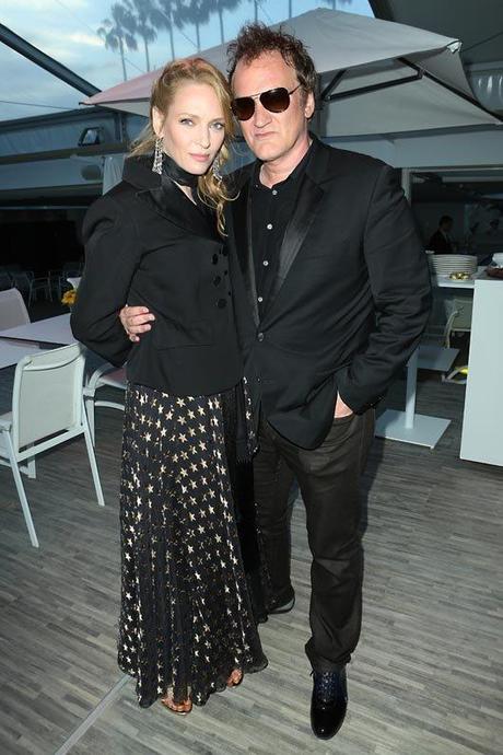 Quentin Tarantino Uma Thurman Cannes