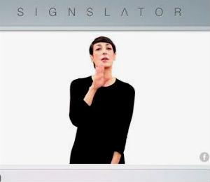 ‘Signslator’ traductor online de español a lengua de signos