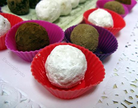 TRUFAS DE MASCARPONE TRUFAS DE MASCARPONE